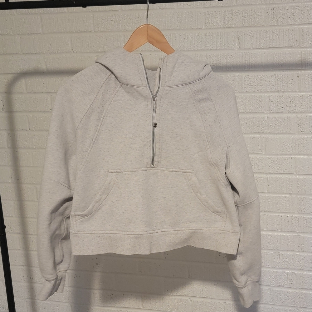 Lululemon Scuba Oversized Half Zip Hoodie